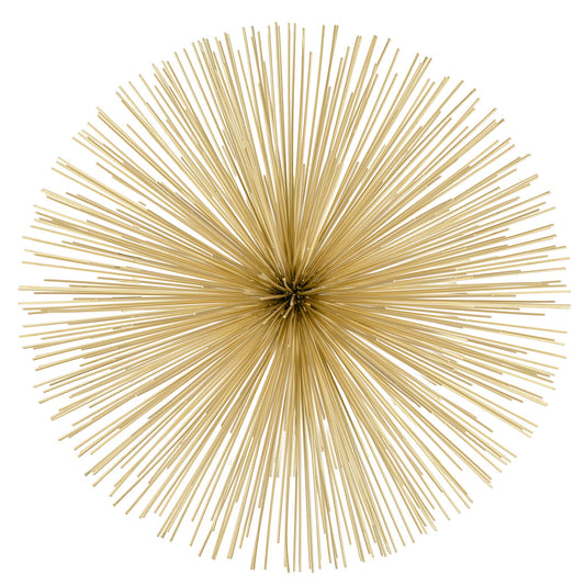 Spike Wall Pod - Gold - 12 Inch Diameter