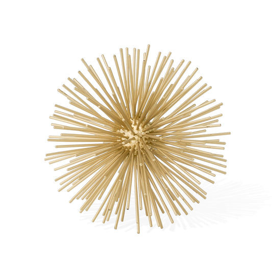 Spike Decor Sphere Ball - 4 Inch - Gold