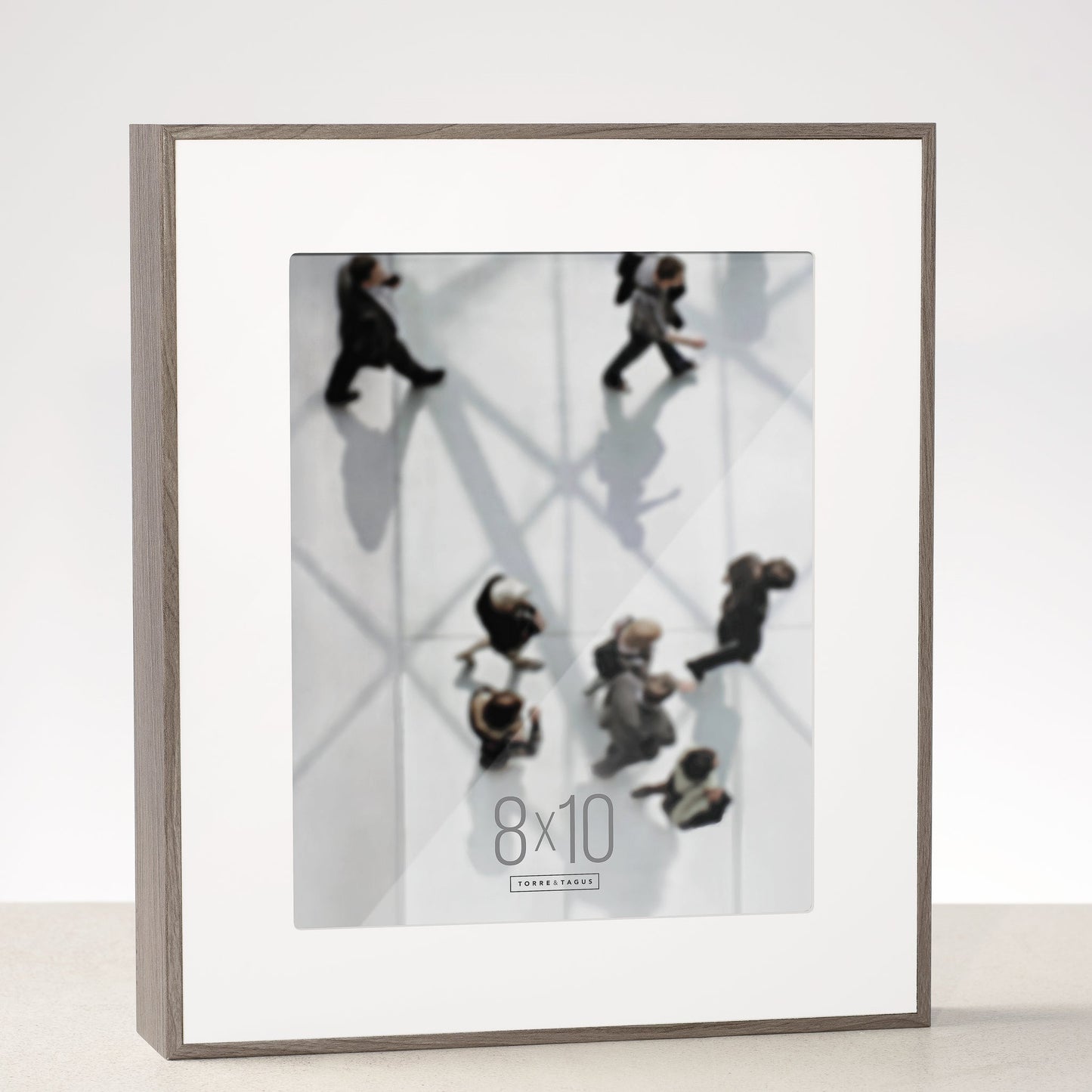 Boulevard Ash Veneer Photo Frame with Matte - 8x10 Inch