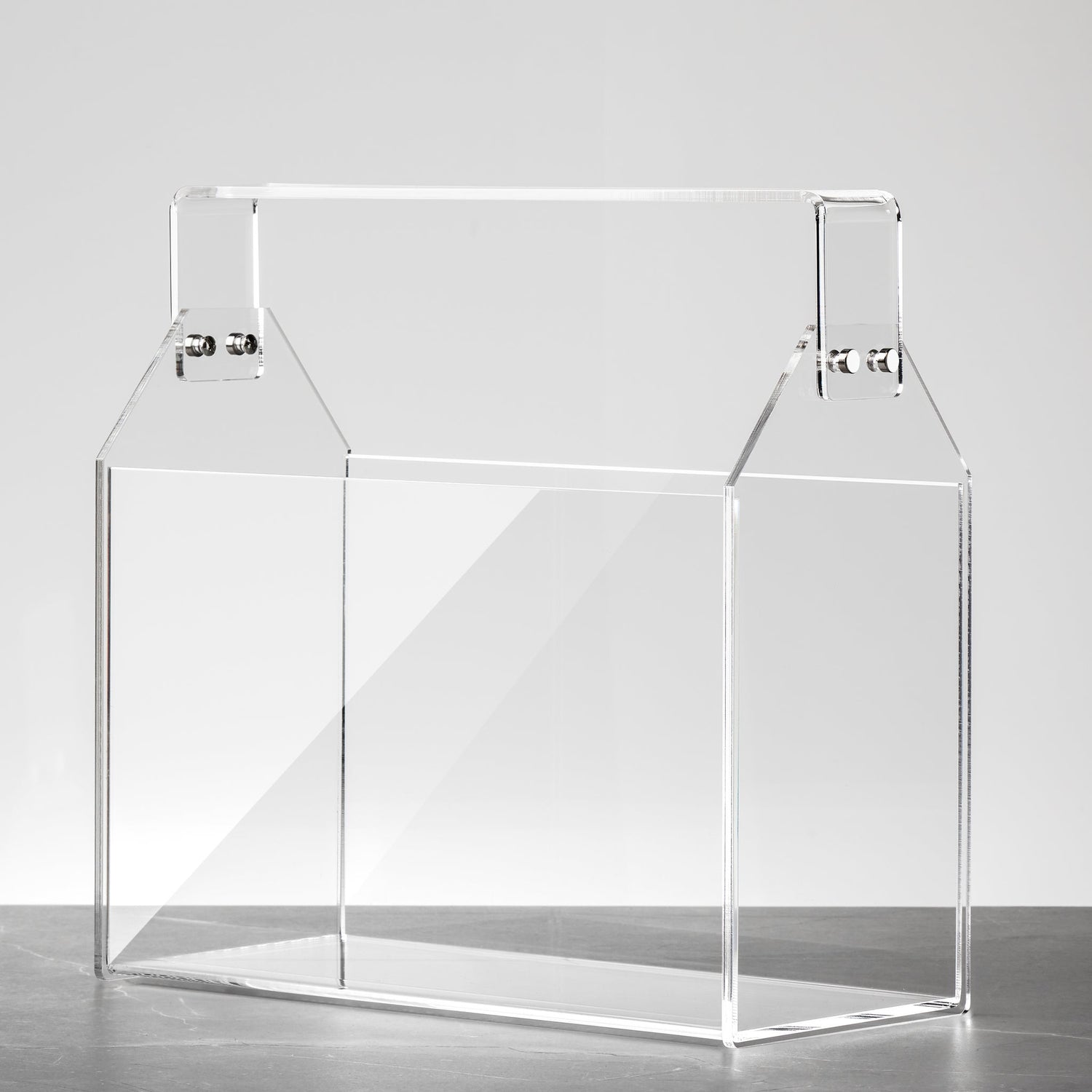 Acrylic Toolbox Magazine Basket