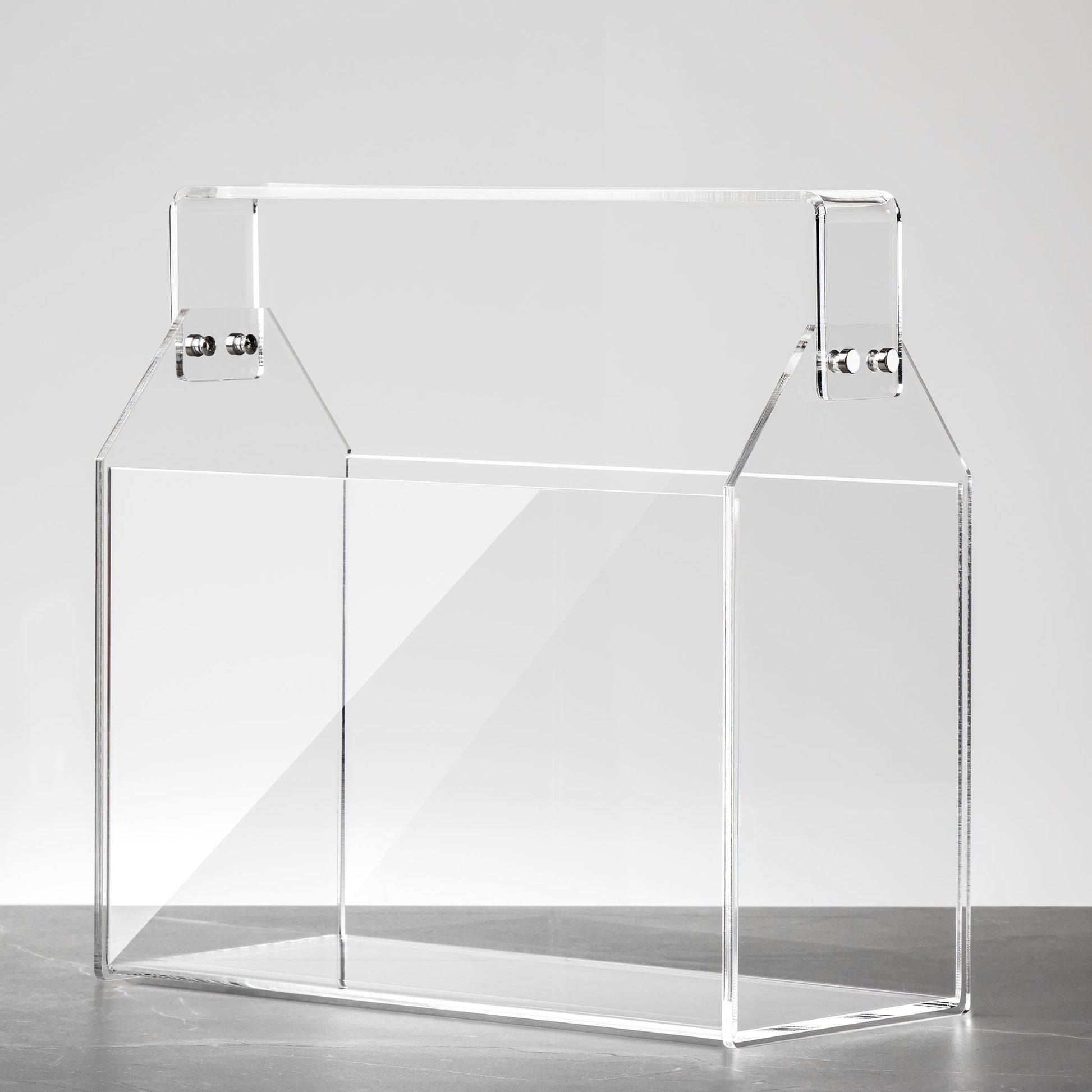 Acrylic Toolbox Magazine Basket