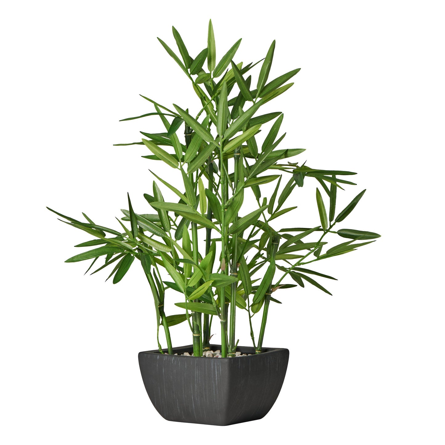 Bamboo Faux Potted Plant - 18 Inch Tall