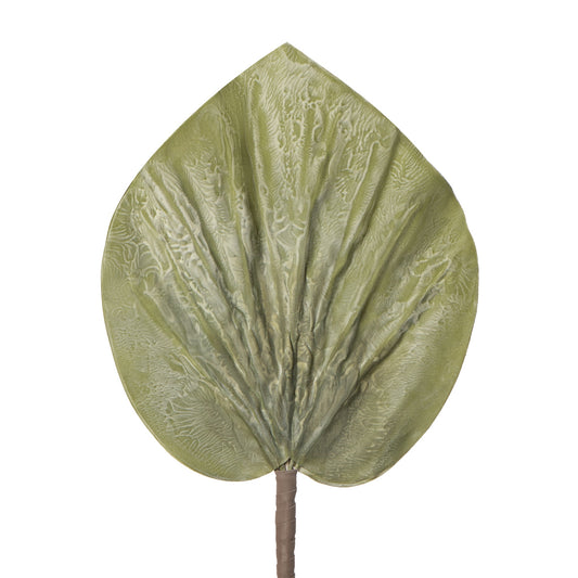 Desert Round Crinkle Leaf 34 Inch Length Stem
