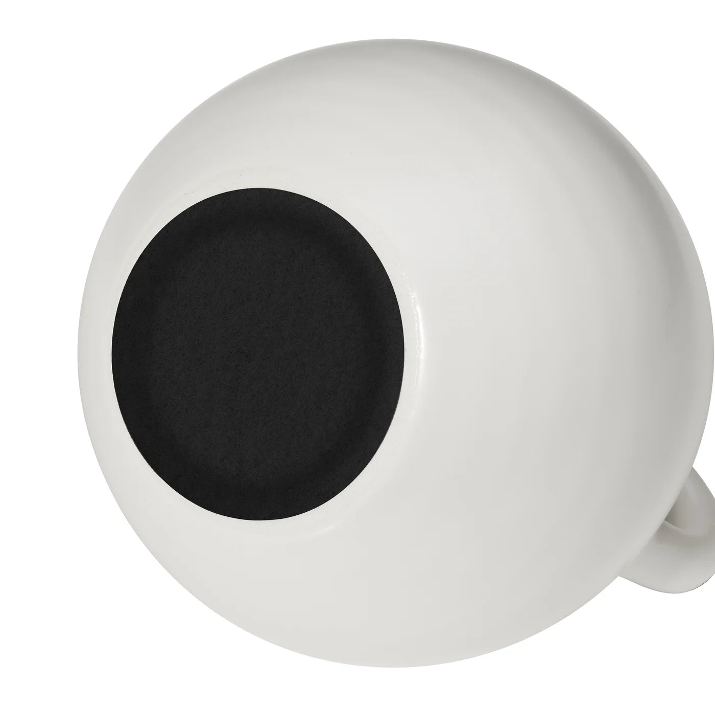 Capri Double Handle 7 Inch Tall Ceramic Teardrop Urn Vase - Matte White