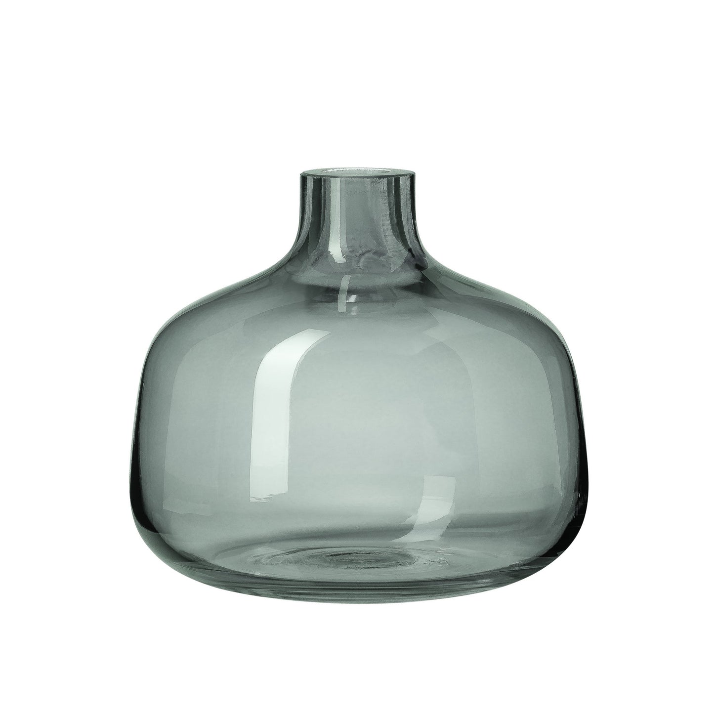 Belle Glass Bud Vase - 4 Inch Tall - Blue