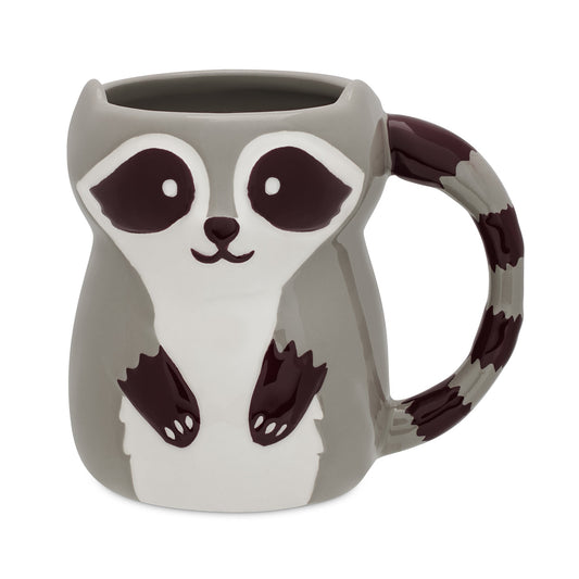 Woodland Racoon 500 mL Ceramic Mug