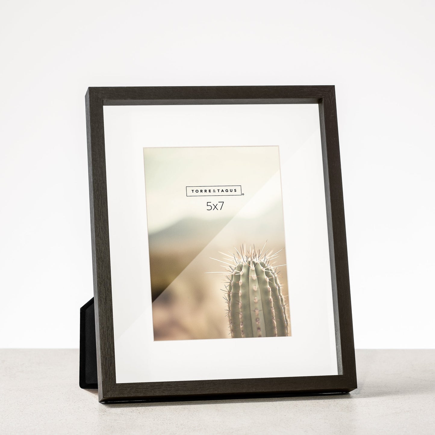 Capri Woodgrain Photo Frame - 5x7 - Black