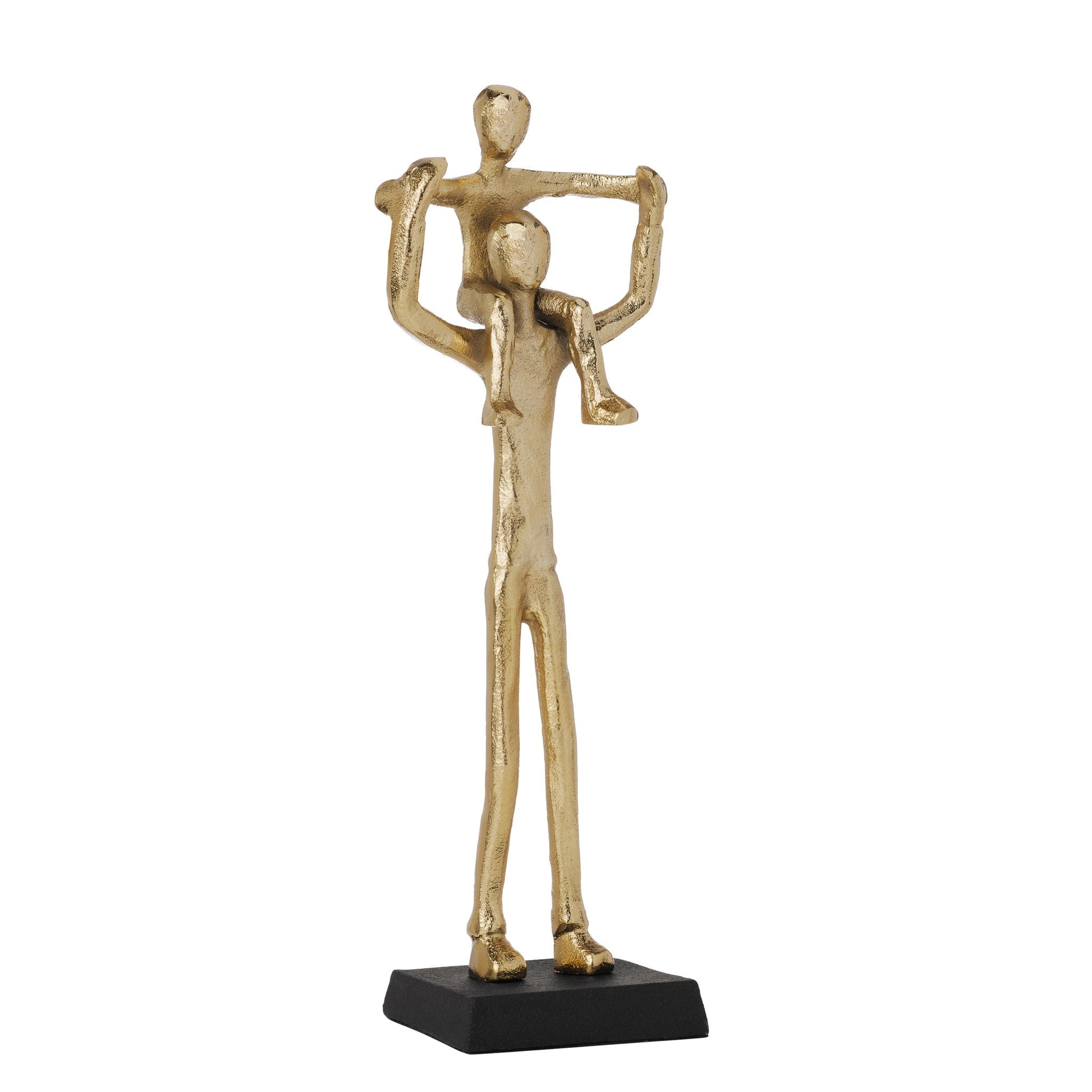 Family 14.5 Inch Tall Aluminum Standing Decor Sculpture