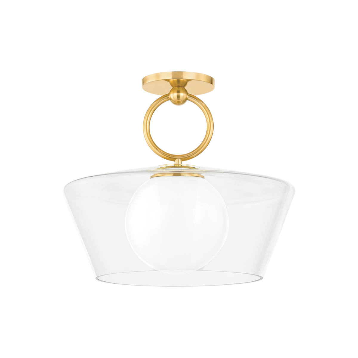 Hudson Valley Lighting Elmsford Semi Flush