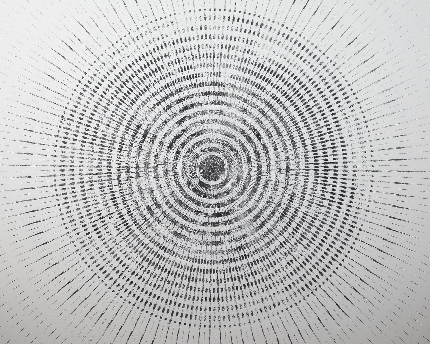 Galaxy - 48" X 48" - White Frame