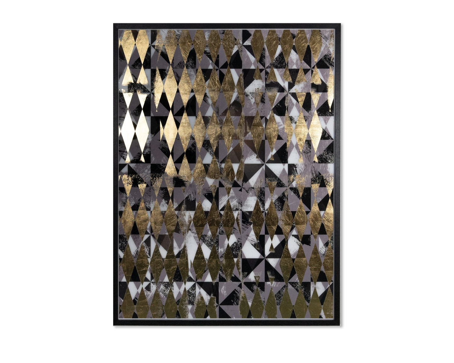 Overprint (Set Of 2) - 38" X 48" - Black Frame