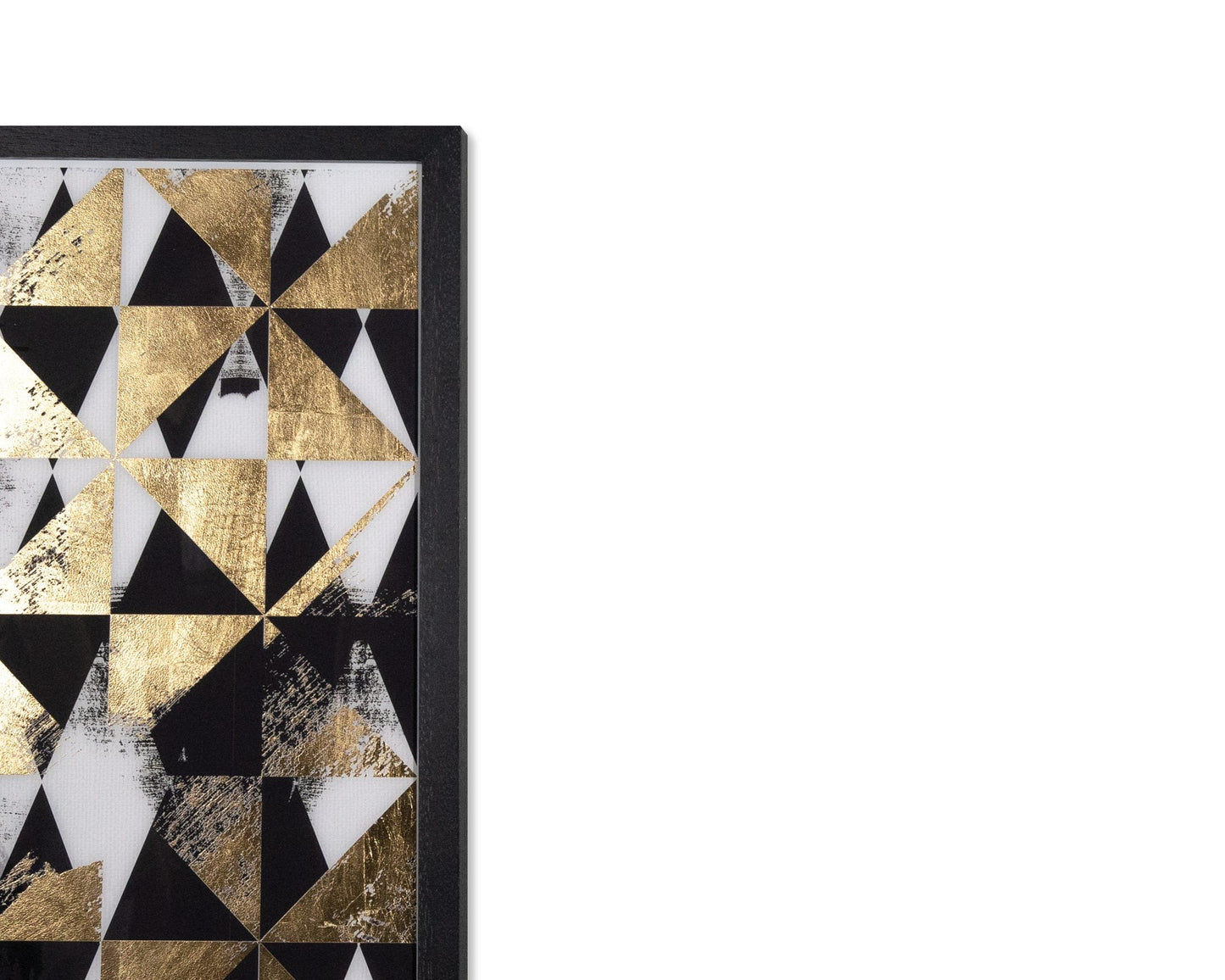 Overprint (Set Of 2) - 38" X 48" - Black Frame