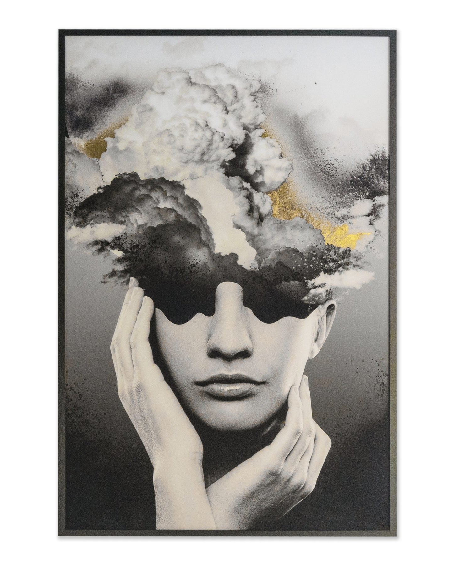 Beautiful Mind - 40" X 60" - Black Frame