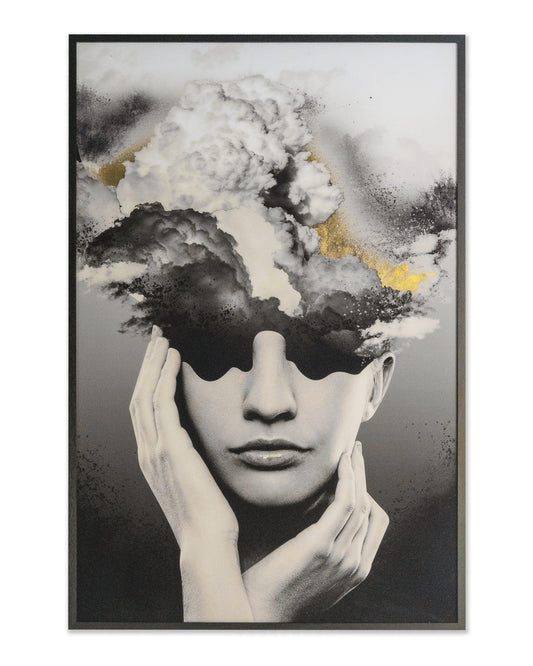 Beautiful Mind - 40" X 60" - Black Frame