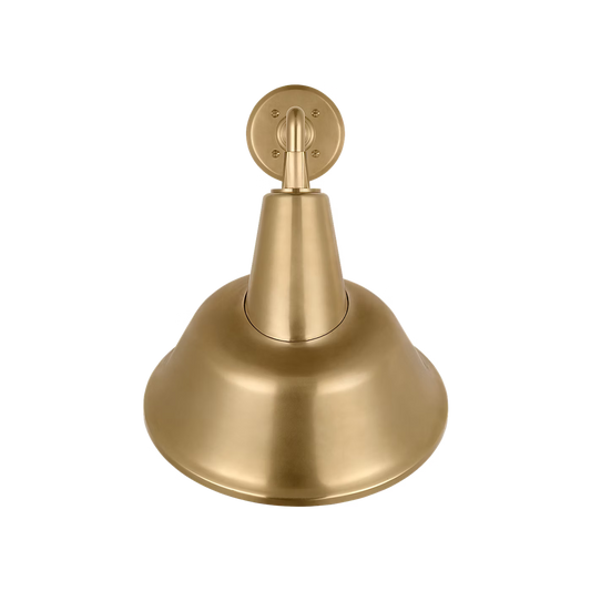 Academy 12.5" Mack Barn Light - Tilted Bowers Shade by Visual Comfort