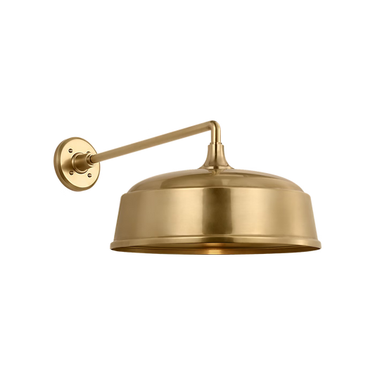 Academy 16" Mack Barn Light - Rockhouse Shade by Visual Comfort