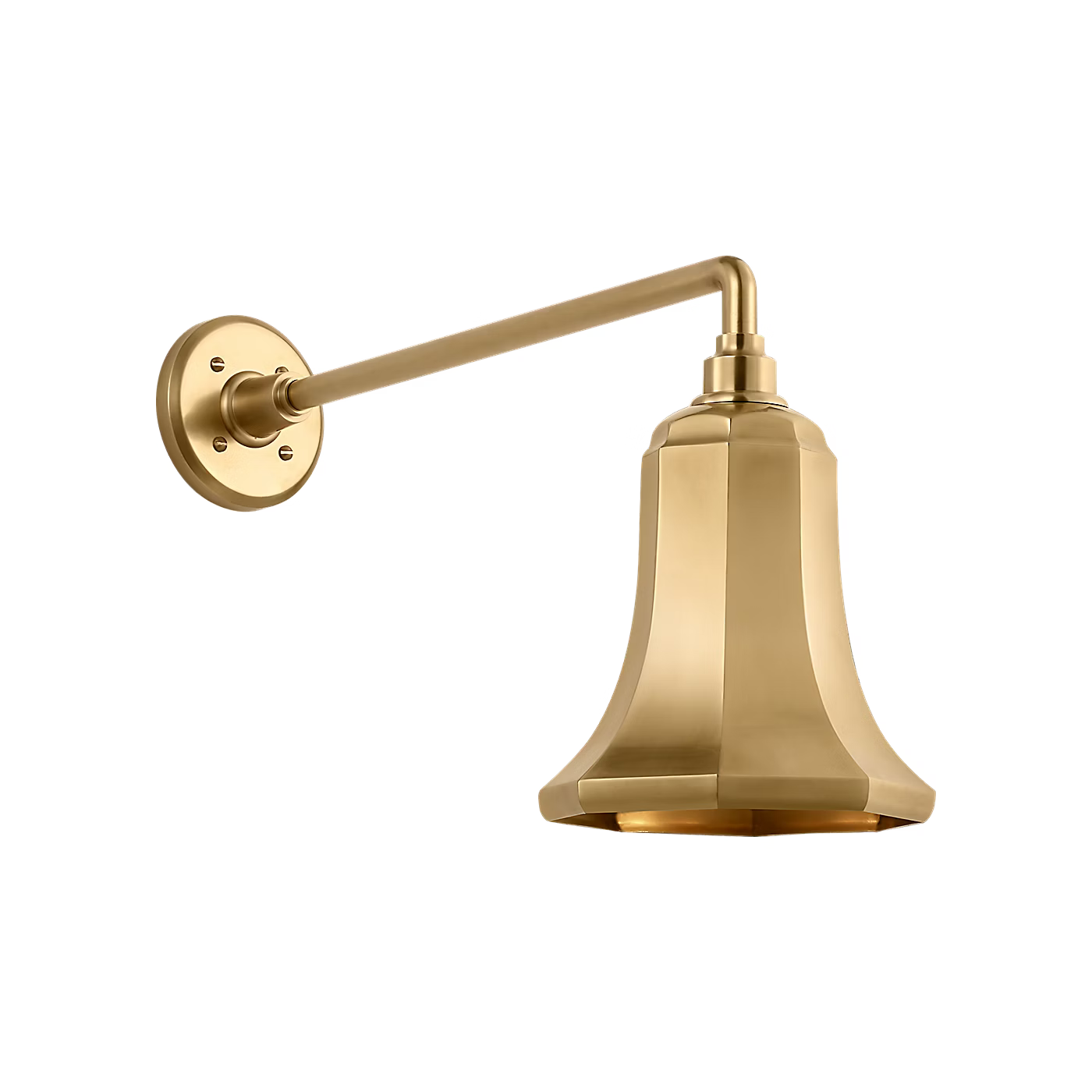 Academy 7.5" Mack Barn Light - Savannah Shade by Visual Comfort