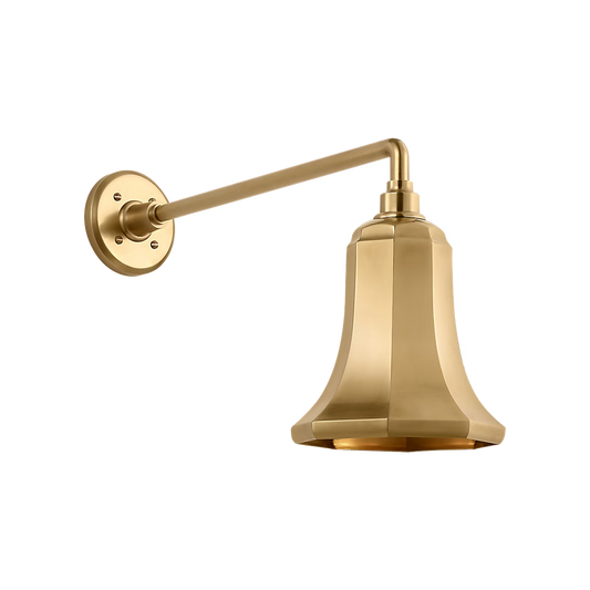 Academy 7.5" Mack Barn Light - Savannah Shade by Visual Comfort