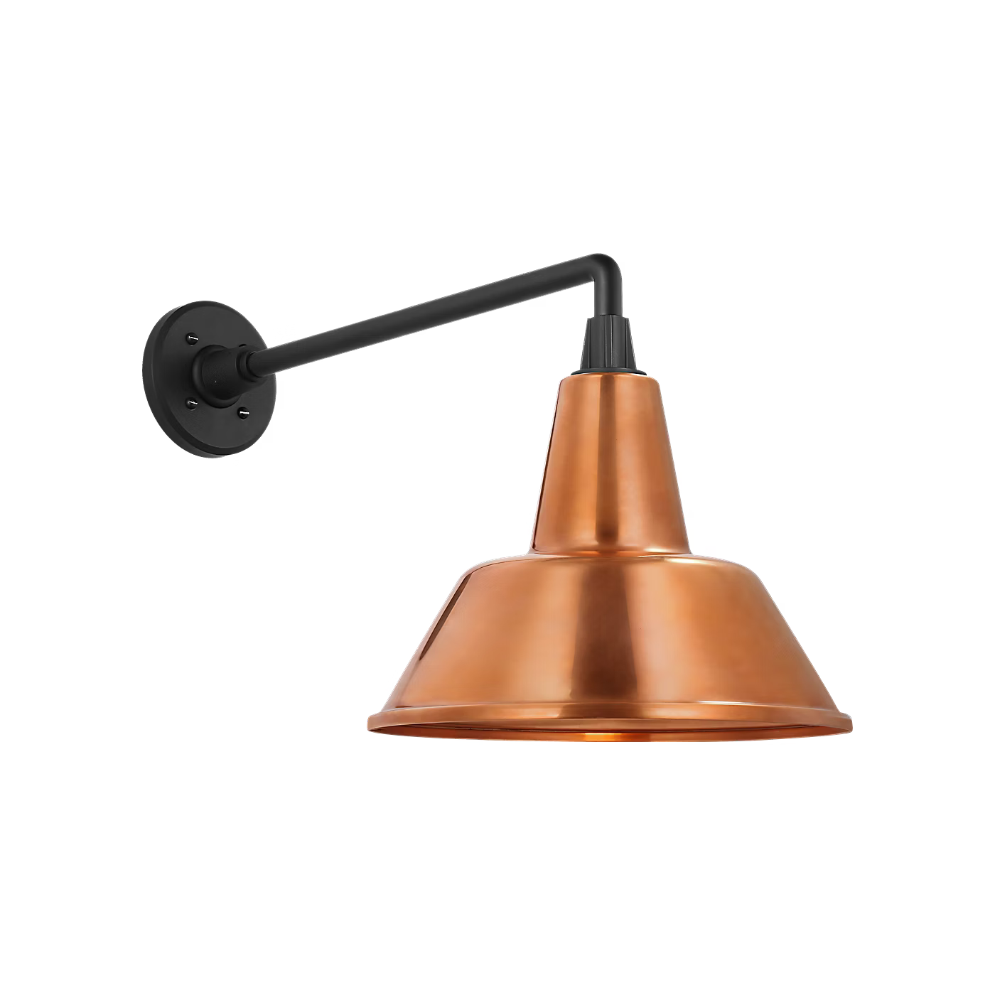 Academy 12.5" Mack Barn Light - Bowers Shade by Visual Comfort