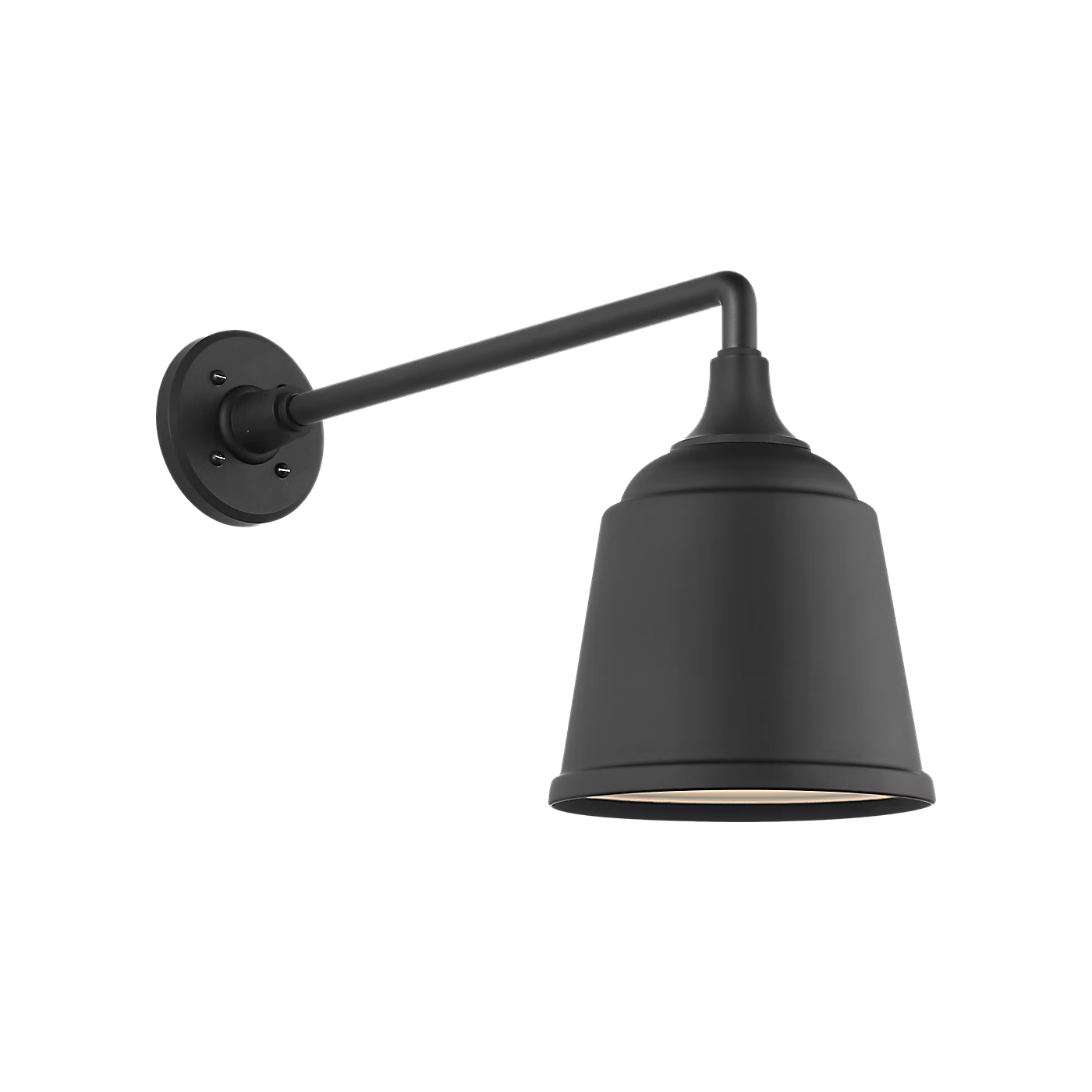 Academy 8" Mack Barn Light - Rockhouse Shade by Visual Comfort