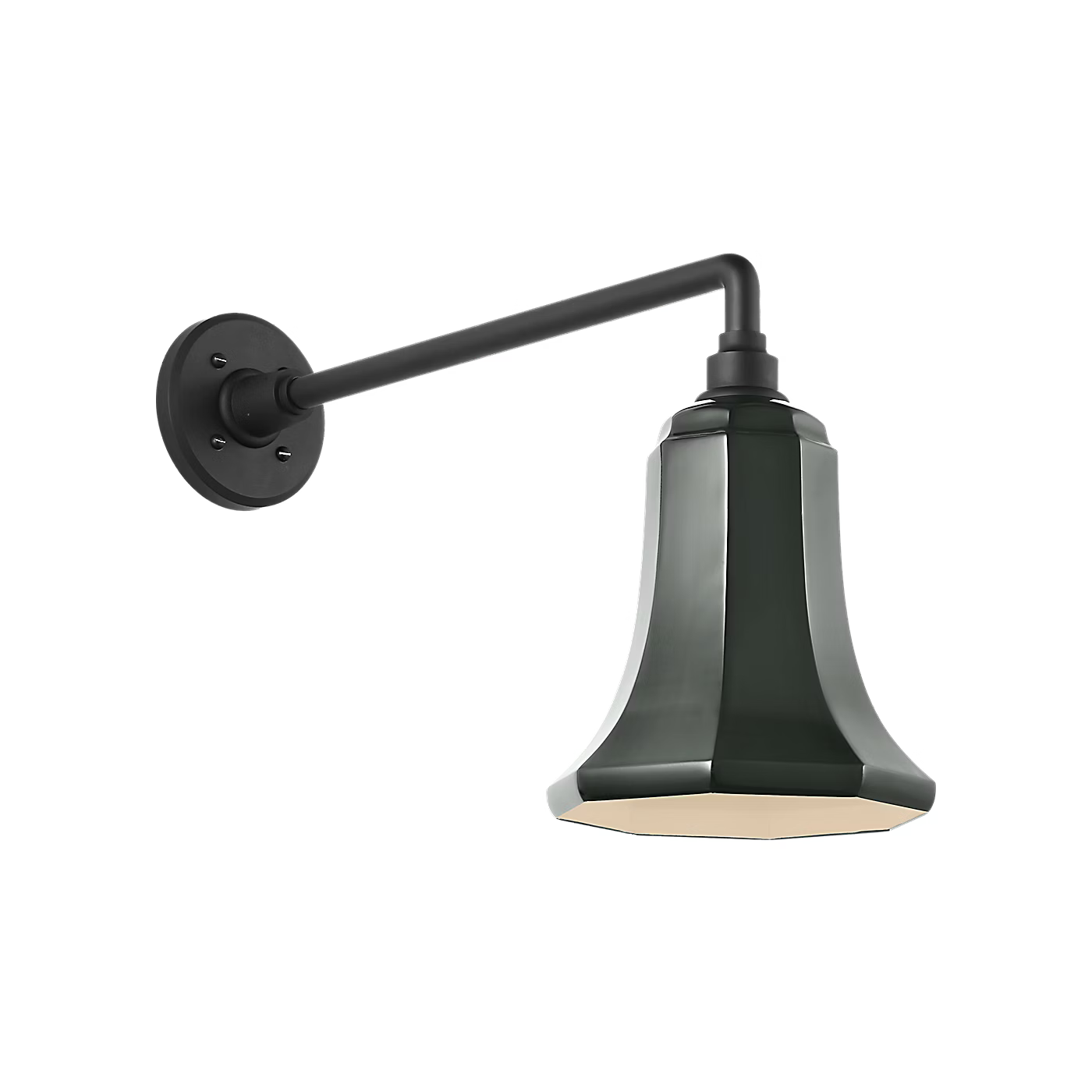 Academy 7.5" Mack Barn Light - Savannah Shade by Visual Comfort