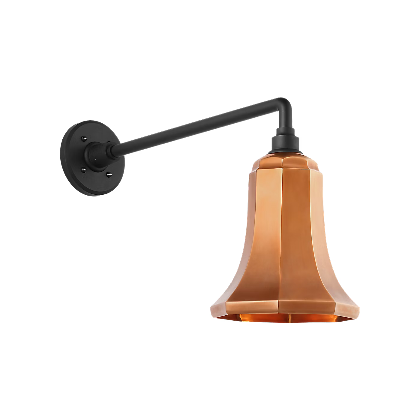 Academy 7.5" Mack Barn Light - Savannah Shade by Visual Comfort