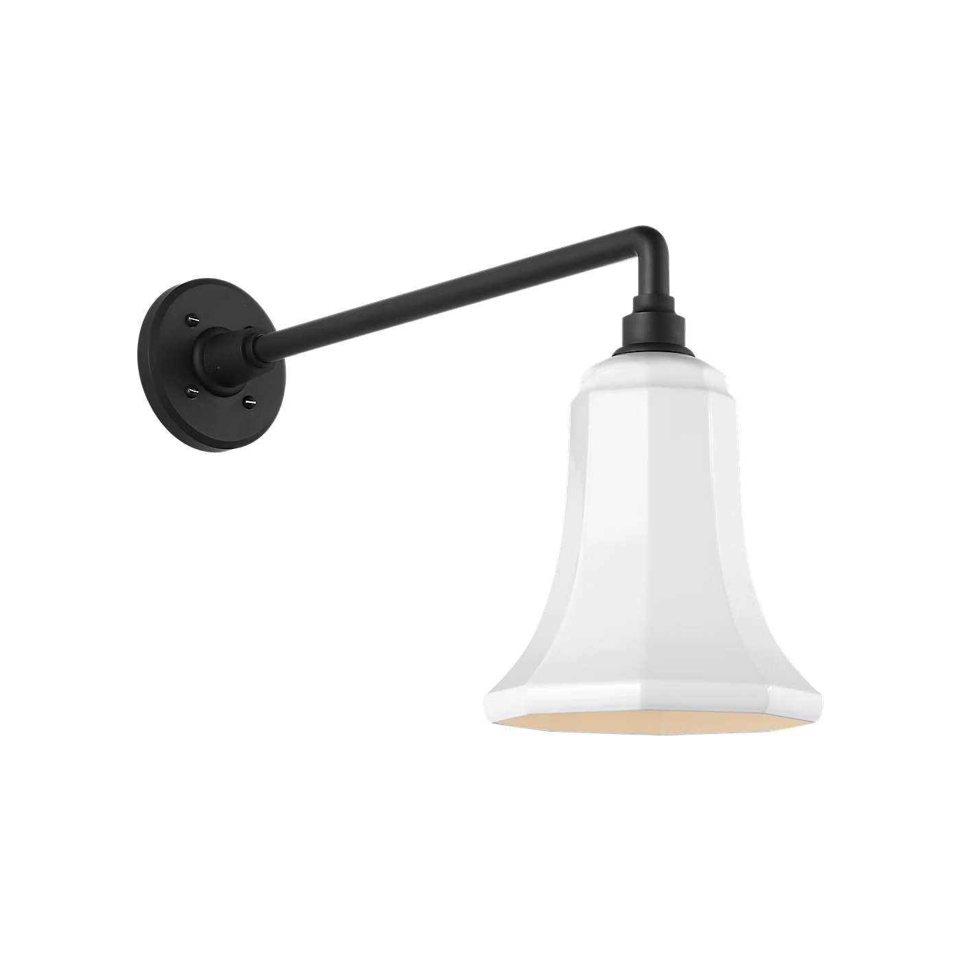 Academy 7.5" Mack Barn Light - Savannah Shade by Visual Comfort