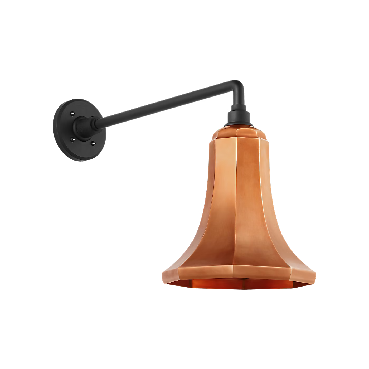 Academy 9.25" Mack Barn Light - Savannah Shade by Visual Comfort