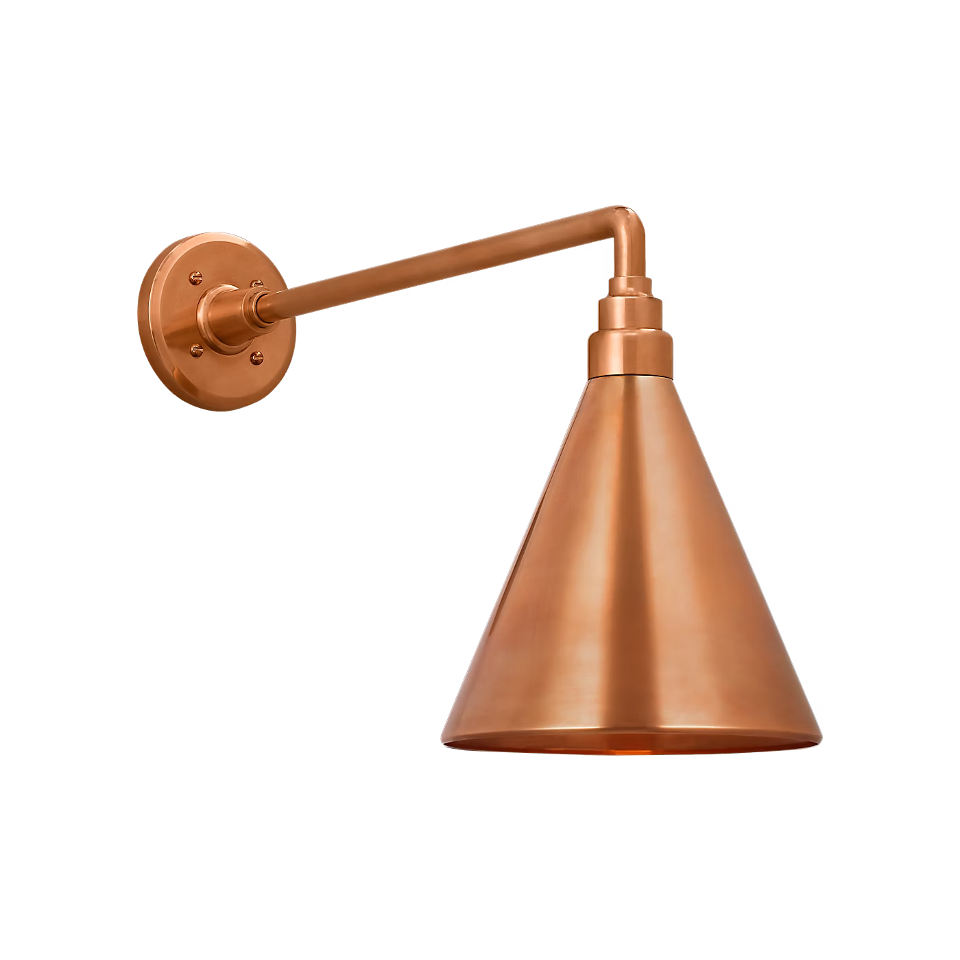 Academy 9" Mack Barn Light - Conical Savannah Shade by Visual Comfort