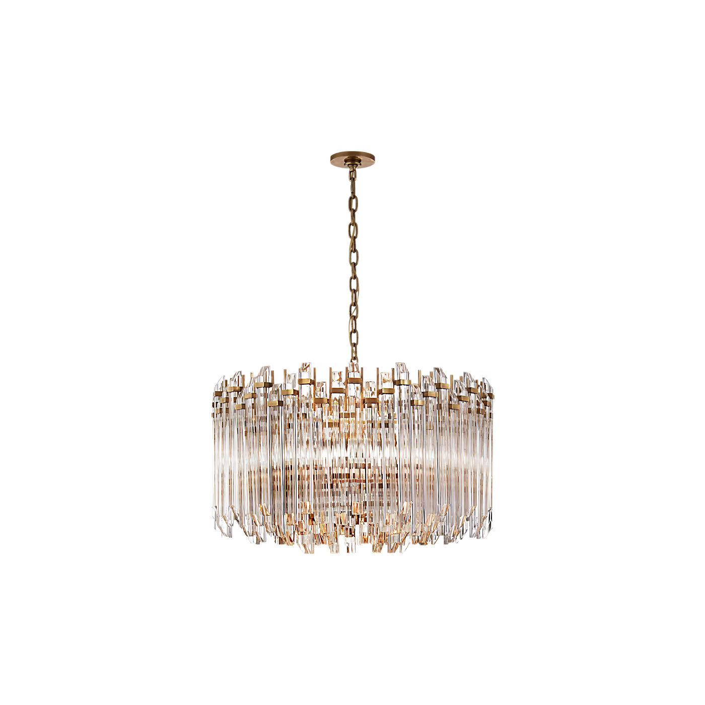 Adele Large Wide Drum Chandelier