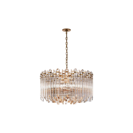 Adele Large Wide Drum Chandelier