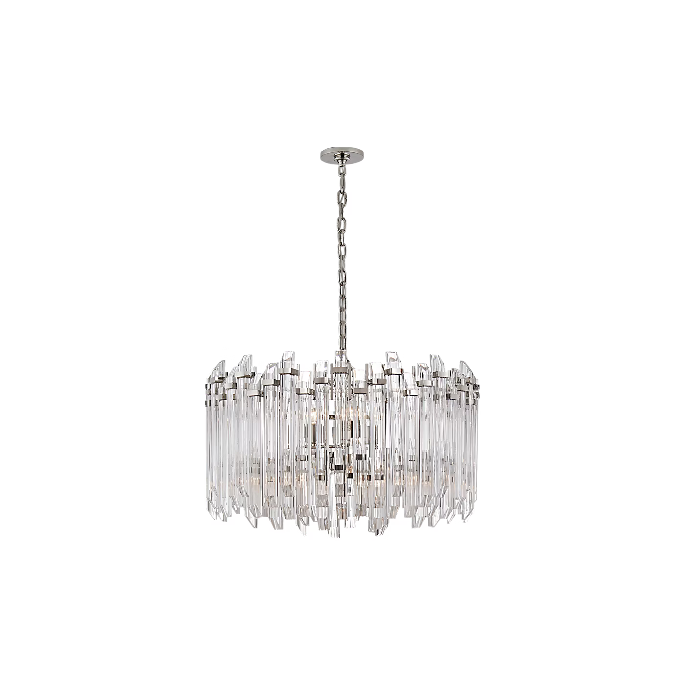 Adele Large Wide Drum Chandelier