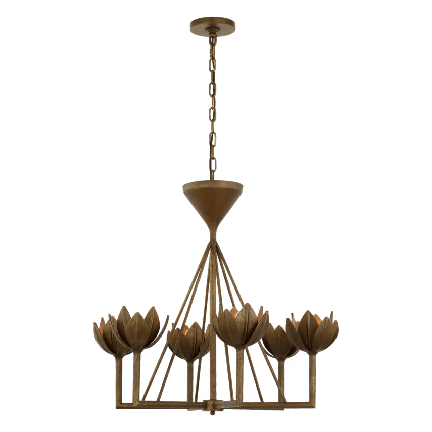Alberto Small Low Ceiling Chandelier