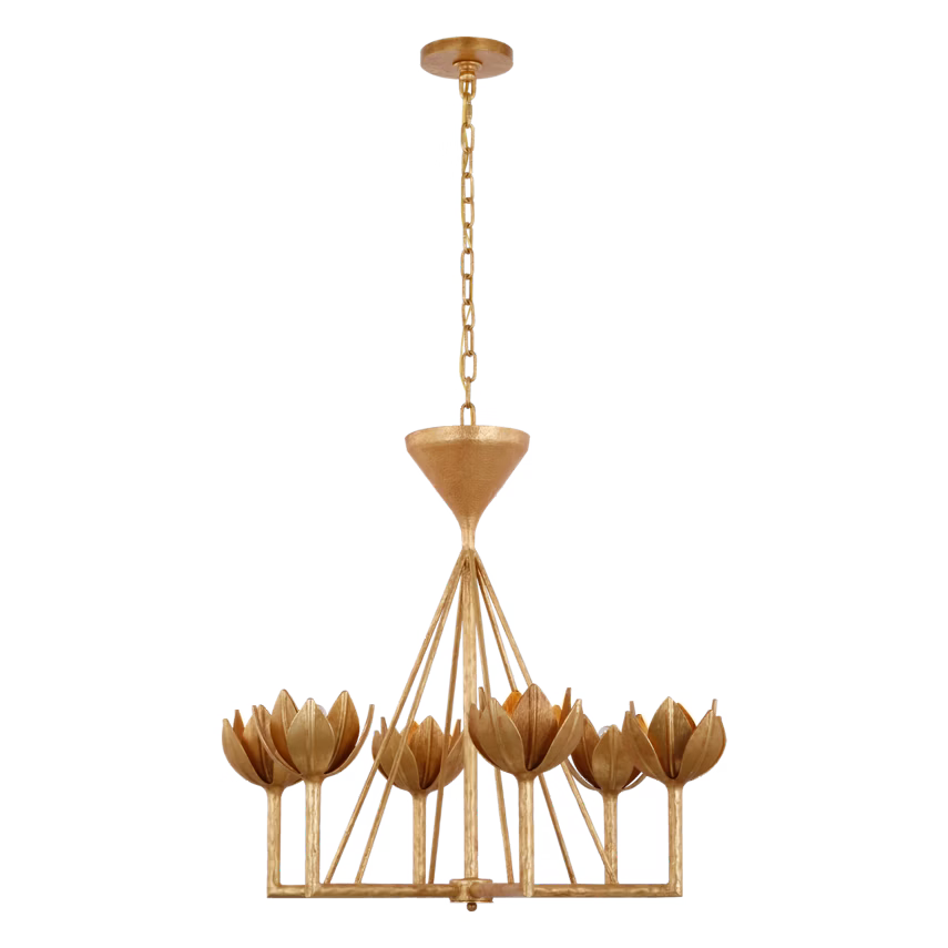 Alberto Small Low Ceiling Chandelier