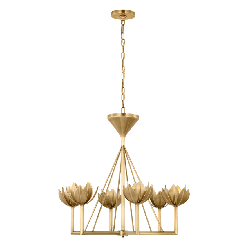 Alberto Small Low Ceiling Chandelier