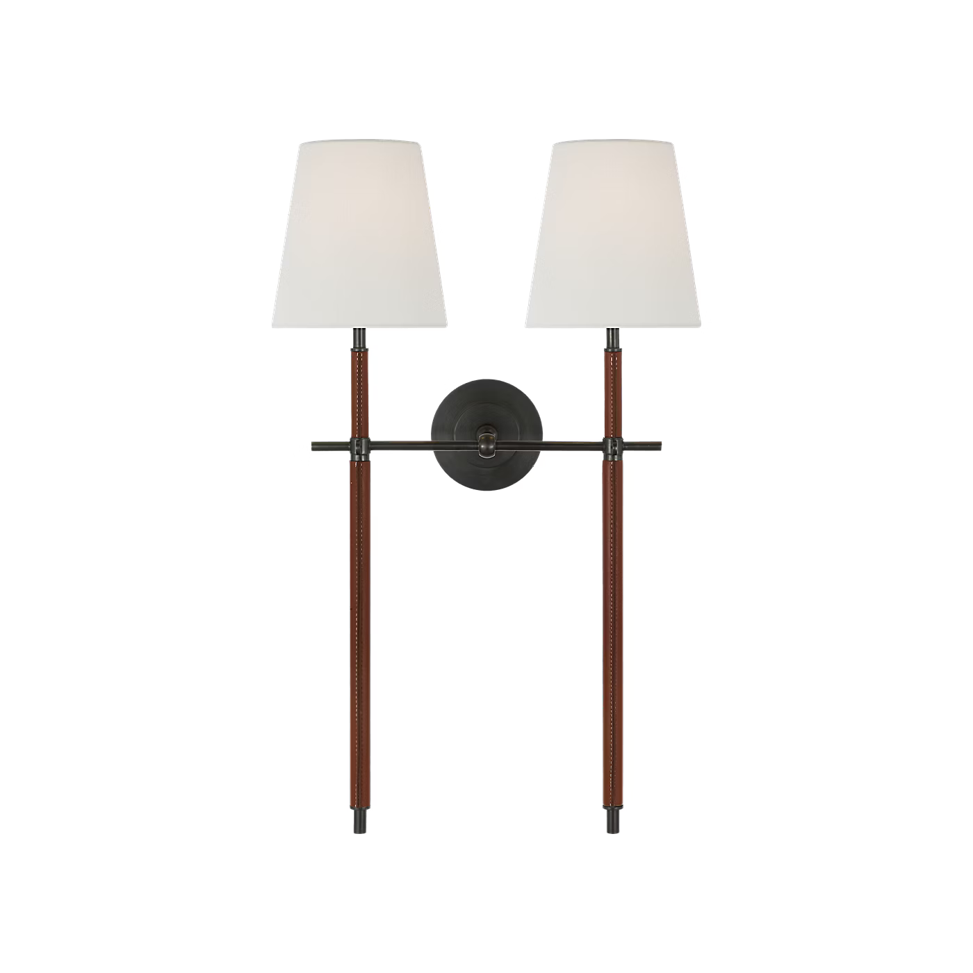 Bryant Large Wrapped Double Tail Sconce