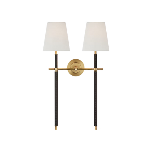 Bryant Large Wrapped Double Tail Sconce