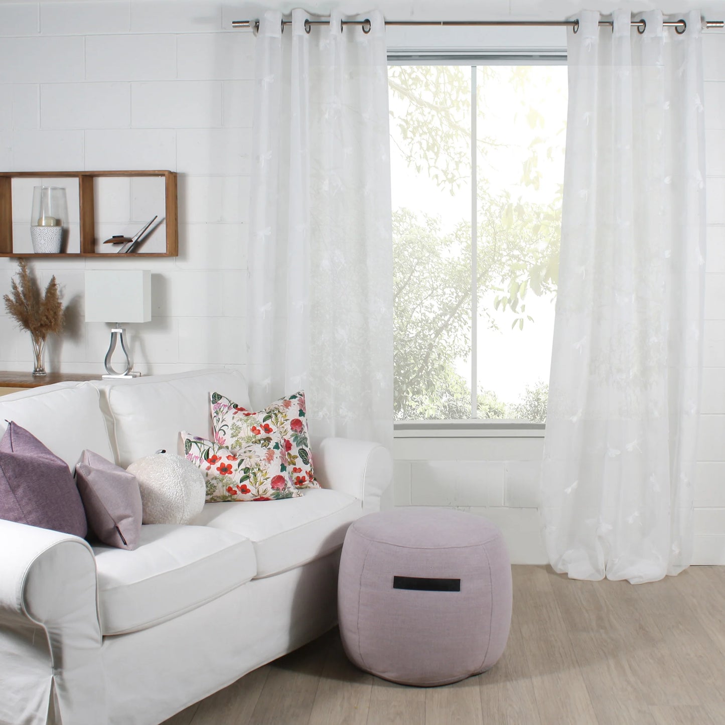 Dragonfly Sheer Drapery