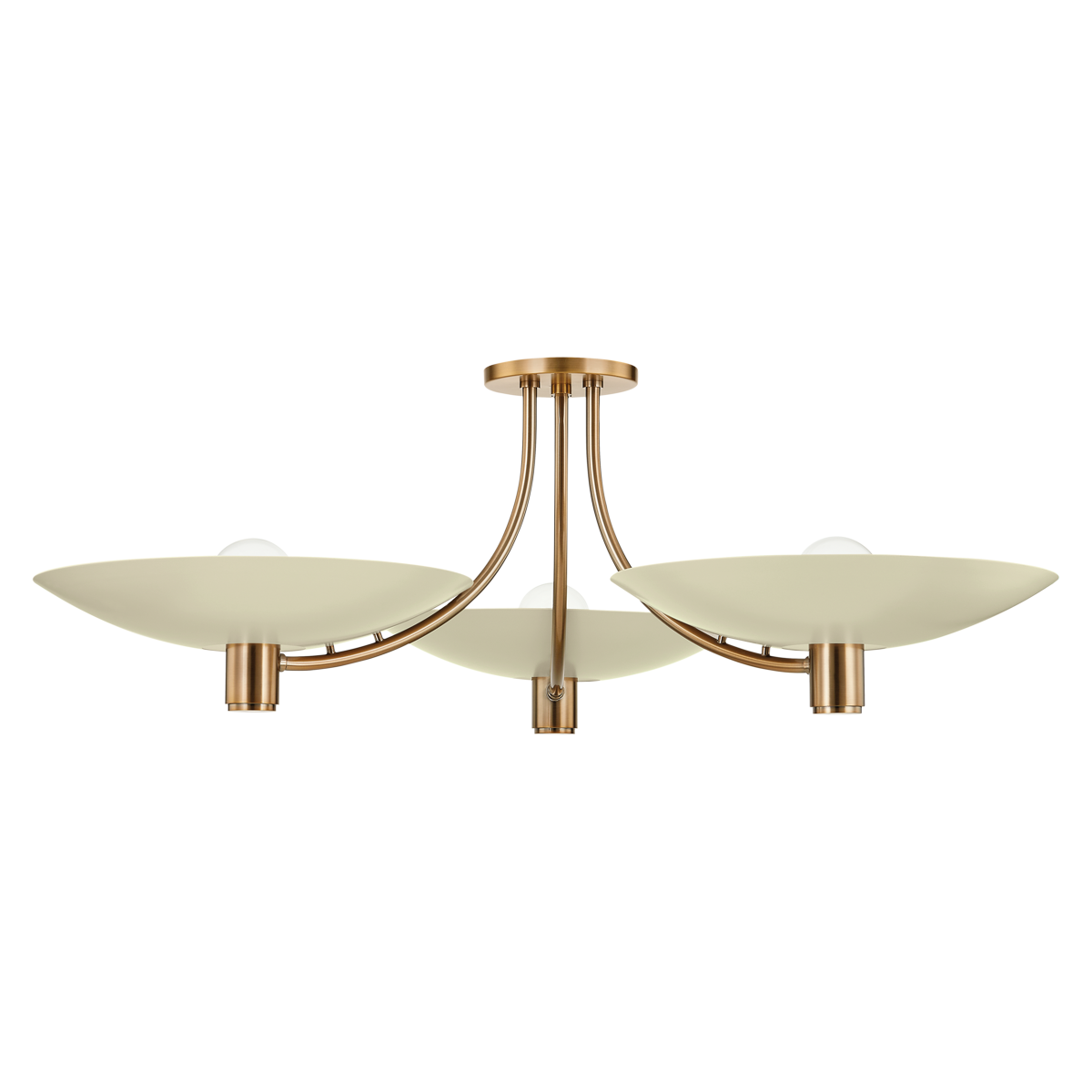 Troy Lighting Wolfe Semi Flush