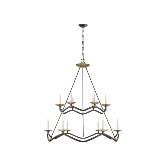 Choros Two-Tier Chandelier