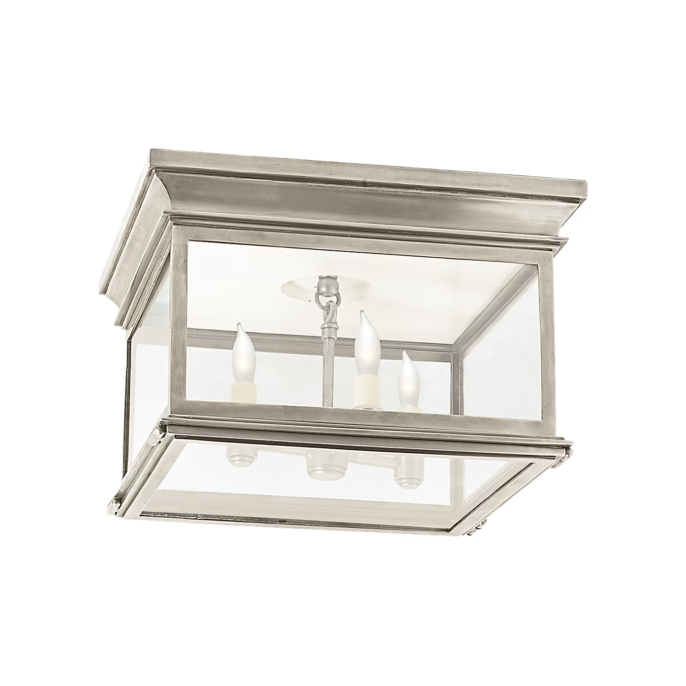 Club Large Square Flush Mount