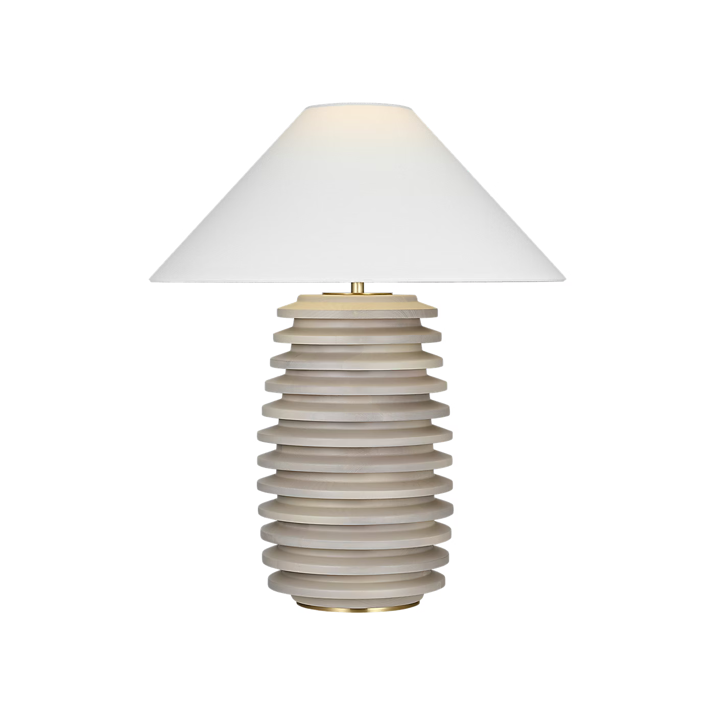 Crenelle 27" Stacked Table Lamp