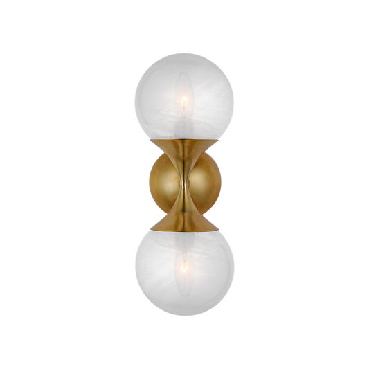 Cristol Small Double Sconce