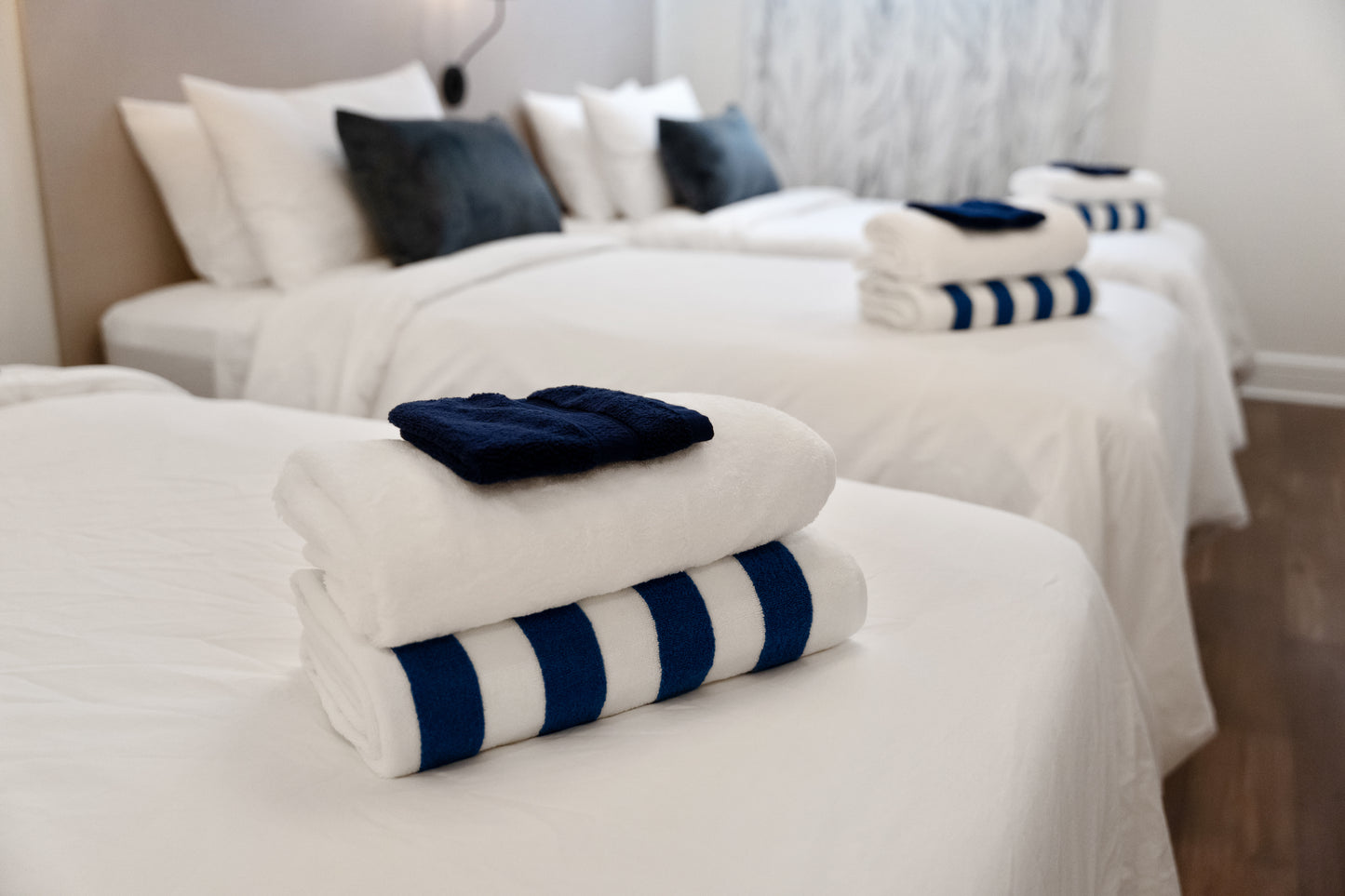 Côte Bleu Striped Towel