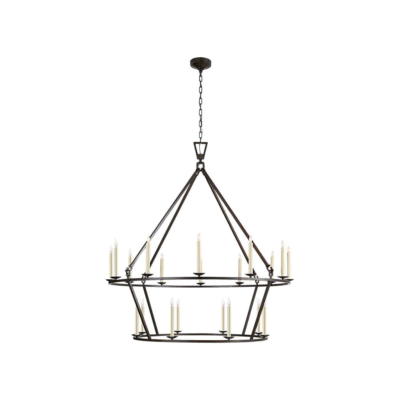 Darlana Extra Large Two-Tier Chandelier