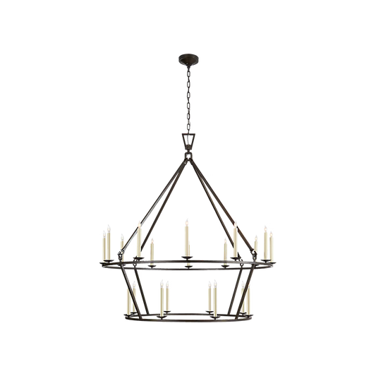 Darlana Extra Large Two-Tier Chandelier