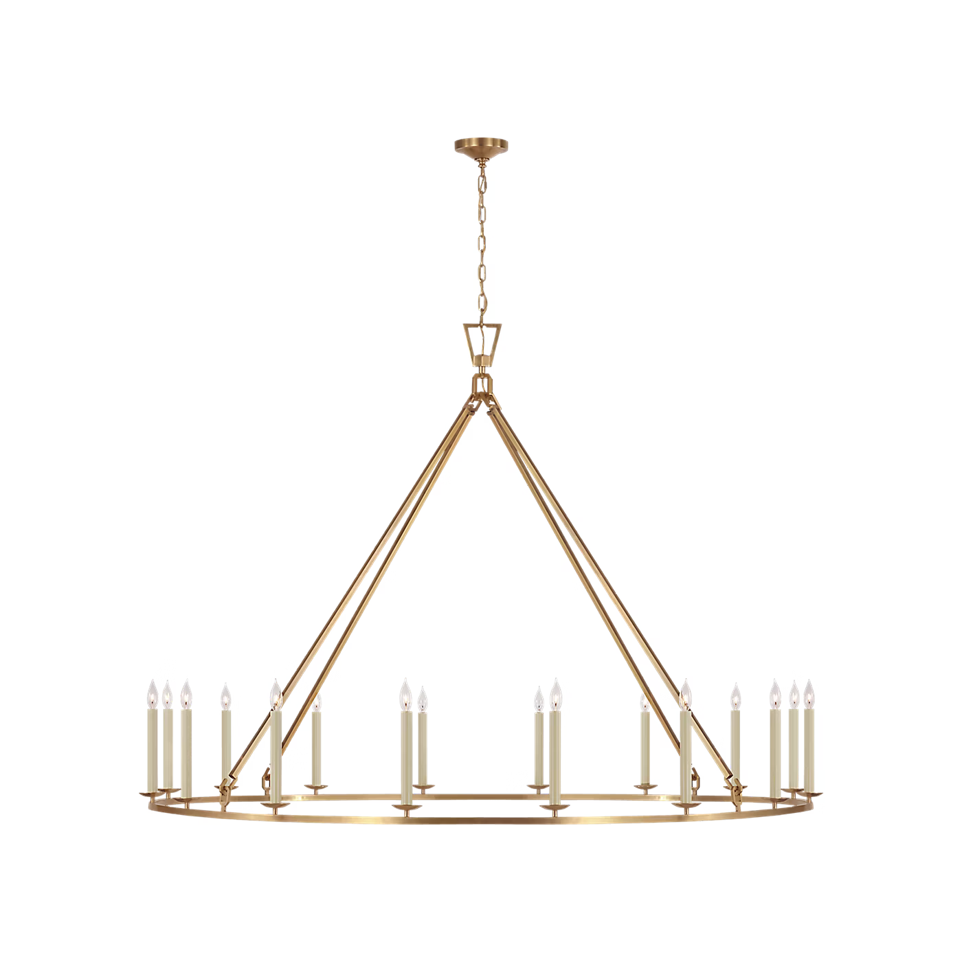 Darlana Grande Single Ring Chandelier