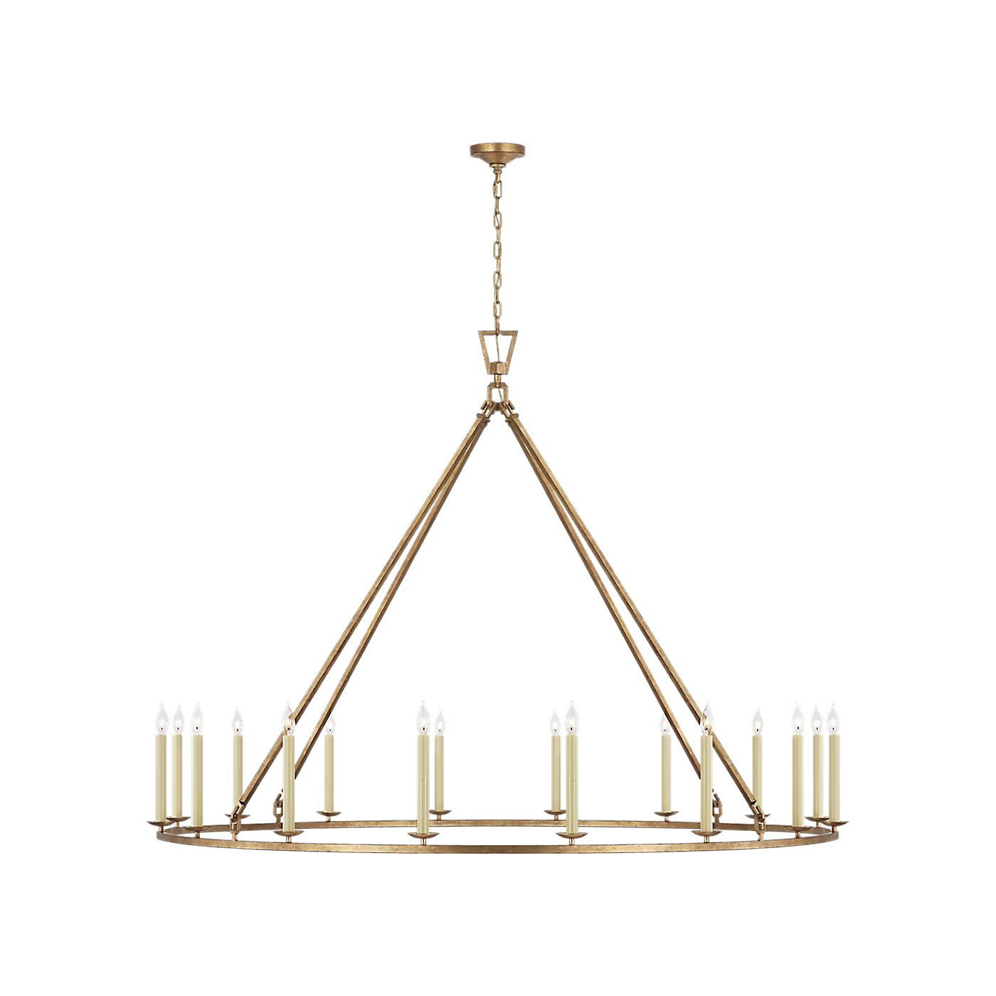 Darlana Grande Single Ring Chandelier