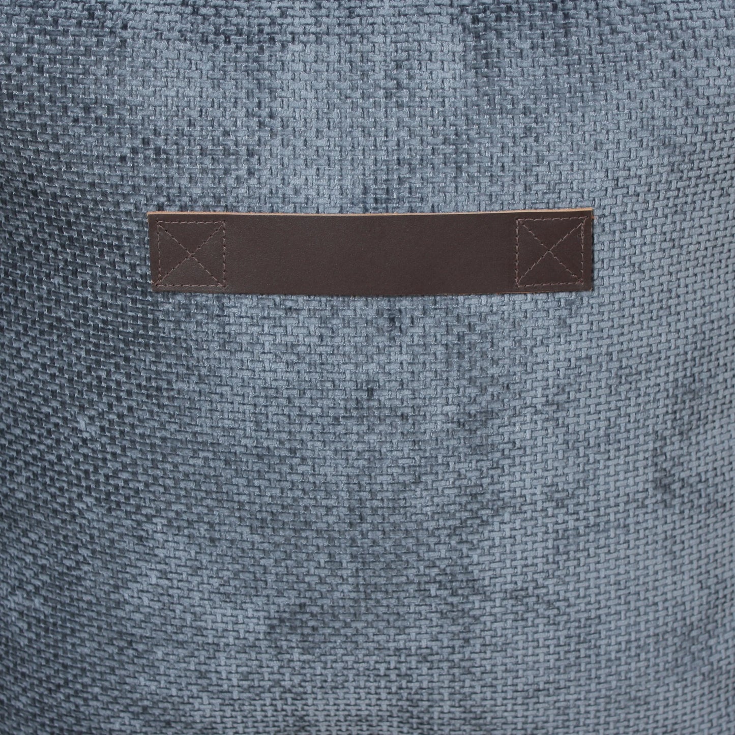 Canvas Square Pouf