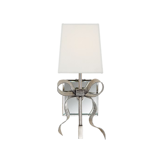 Ellery Gros-Grain Bow Small Sconce